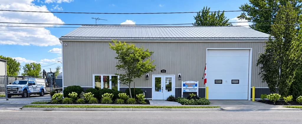 Front of Building Cleaned Up